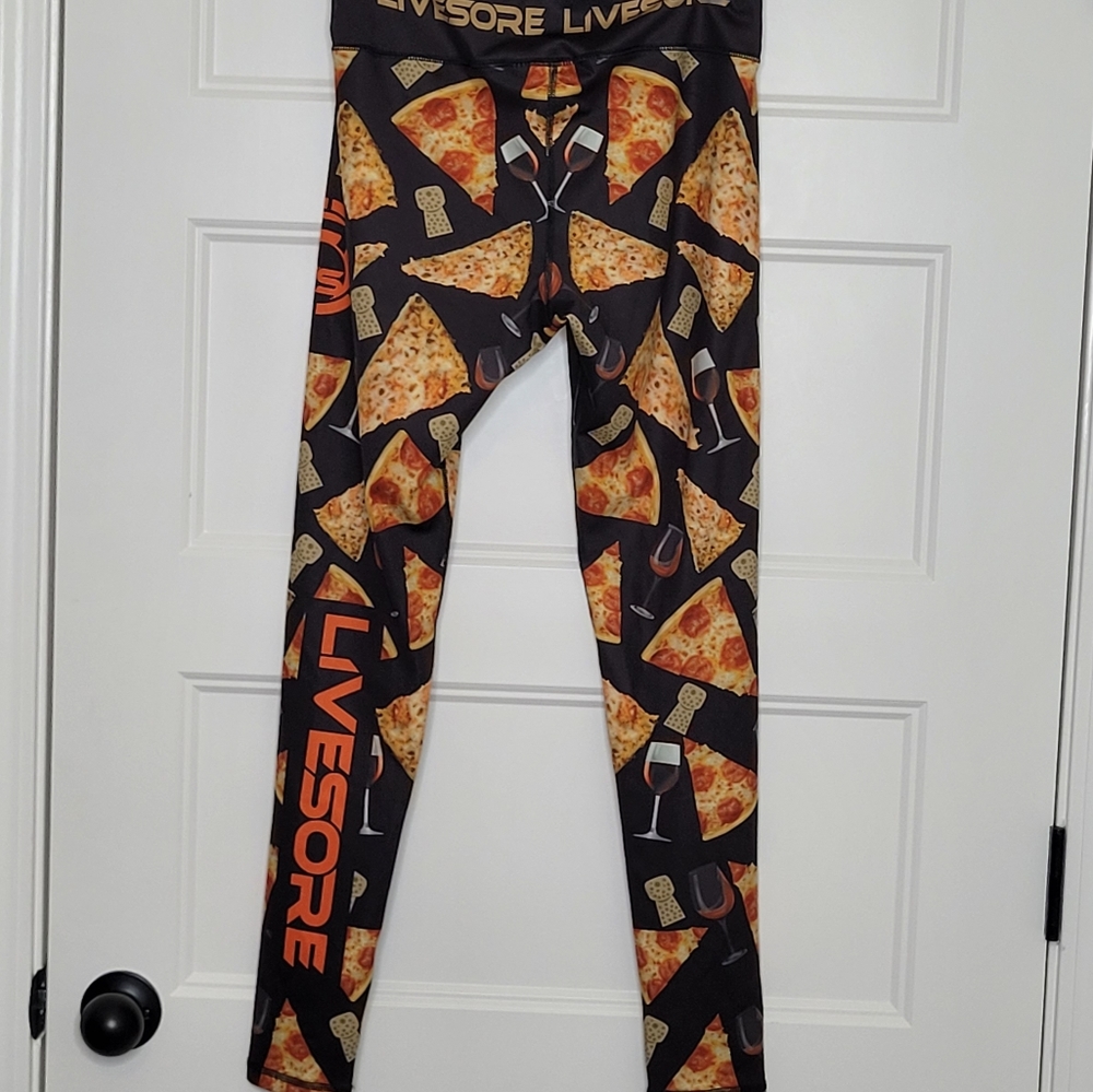Livesore Pizza Leggings L
